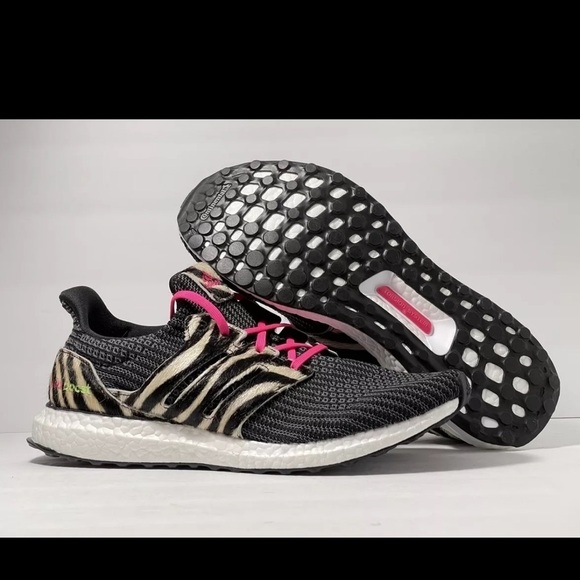 Adidas Ultraboost DNA Running Shoes Unisex Animal Pack Zebra - Picture 1 of 10
